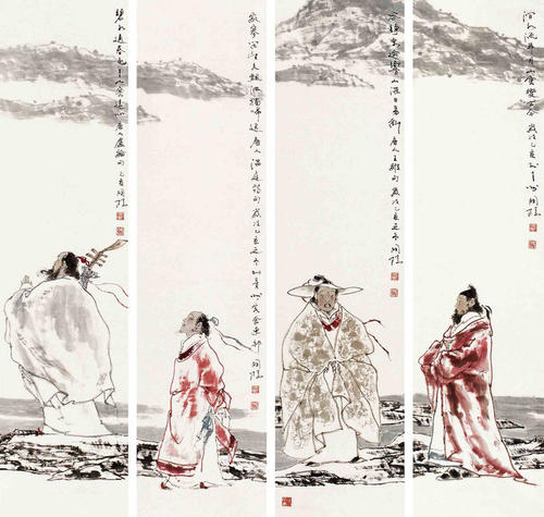 韩国榛（四条屏）.jpg